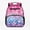 Gradient Mermaid Scale, variant on School Bag for Little Girls Age 5-8, 13.5 Inch Bee Insect Print Toddler Preschool Bookbag, Roomy Easy Clean Kids Kindergarten Pack with Zippers