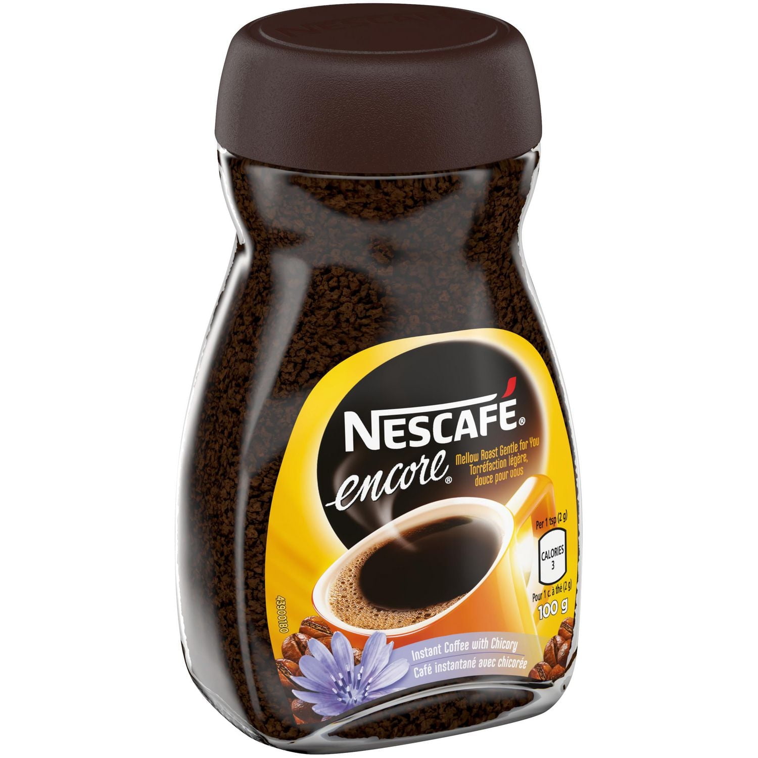 Café instantané NESCAFÉ® ENCORE® Chicorée Pot de 100 g 100 GR