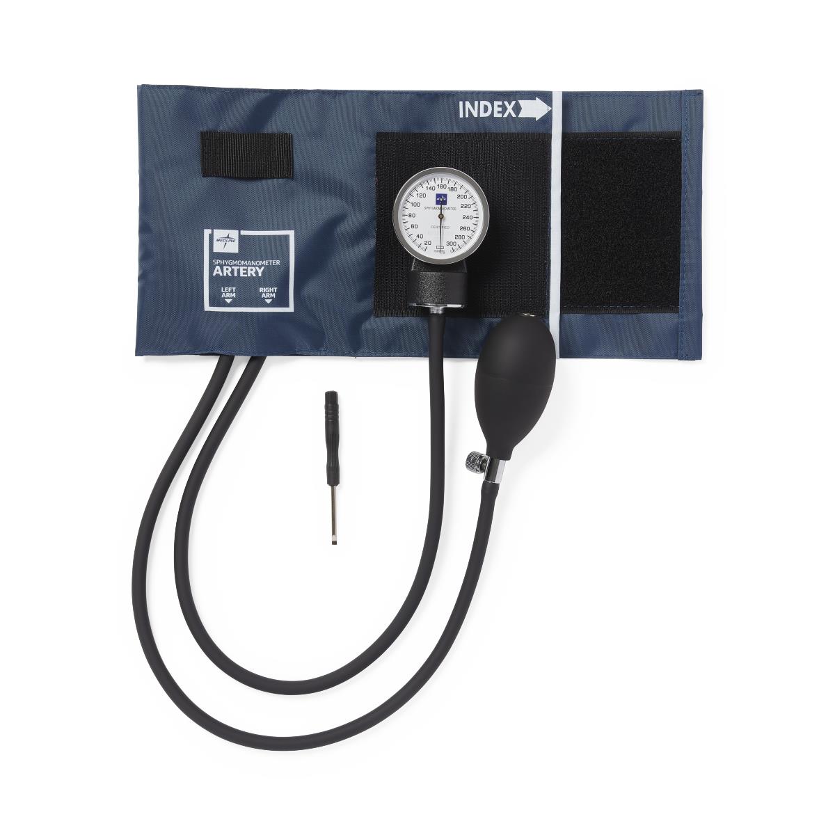 Medline Compli-Mate Aneroid Sphygmomanometer with Carrying Case