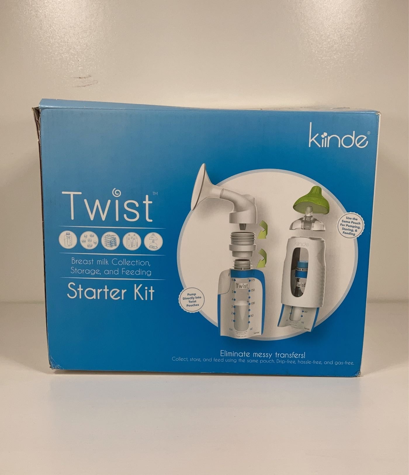 Open Box Kiinde Breastfeeding Starter Pack