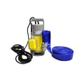 thumbnail image 2 of Submersible Water Pump with 25 Foot PVC Hose (Complete Kit), 2 of 3