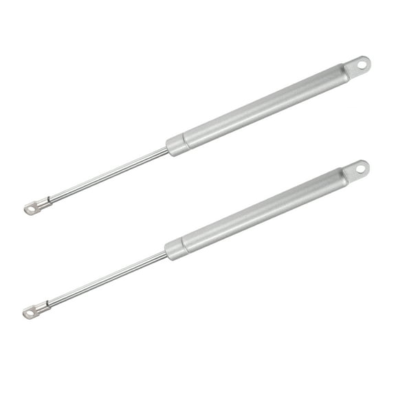 Unique Bargains 2 Pcs 12" 30Ib/134N Silver Tone Lift Supports Struts Shocks Gas Spring Universal for RV Car Truck Boat