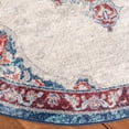 thumbnail image 4 of SAFAVIEH Brentwood Cahal Oriental Area Rug, Ivory/Red, 6'7" x 6'7" Round, 4 of 11