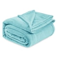 thumbnail image 1 of Manta polar para cama, tamaño king, azul río, suave, 275 x 230 cm, 1 of 9
