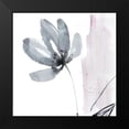 thumbnail image 2 of Goldberger, Jennifer 20x20 Black Modern Framed Museum Art Print Titled - Blush Flower Splash I, 2 of 5