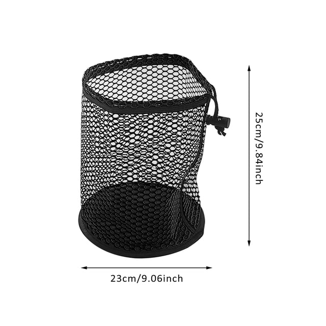 Golf Ball Bag Drawstring Closure Golf Balls Storage Bag for Tennis Balls Outdoor Golf Ball Holder Bag Container Golf Accessory L