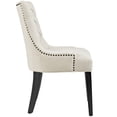 thumbnail image 2 of Hawthorne Collections 20" Transitional Fabric Tufted Dining Side Chair in Beige, 2 of 4