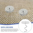 thumbnail image 5 of Sofa Spiral Pins Tack 50 Pcs Accessories Nail Couch Handmade Gifts Upholstery Nails Metal Tacks, 5 of 6