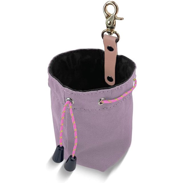 Uds. Bolsa portátil para golosinas para perros, entrenamiento con bucle de gancho con cordón