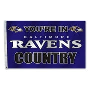 Baltimore Ravens Country 3' x 5' Flag