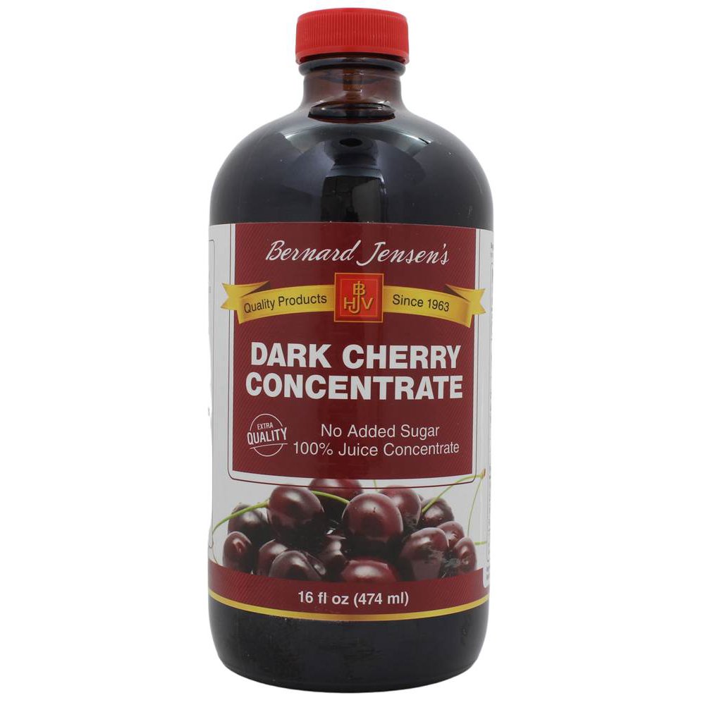 Bernard Jensen Black Cherry Concentrate Extra Quality 16 oz
