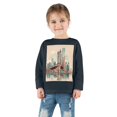 thumbnail image 4 of Brooklyn Bridge New York Urban Wanderlust Toddler Long Sleeve Tee, 4 of 4