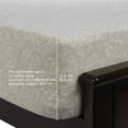 thumbnail image 2 of Holiday Time 4-Piece Botanical Flannel Sheet Set, King, 2 of 5