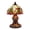 04#Christmas, variant on Halloween Decor Witch Hat Lamp, Ghost Table Lamp with Warm LED Glow, Stained Glass Witch Hat Lamp for Halloween Decor, Gothic Night Light for Bedroom, Desk, Bar & Party