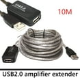thumbnail image 3 of Sywqhk Adaptador de cable de extensión de repetidor activo USB2.0 macho a hembra (10 m), 3 of 9