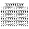 thumbnail image 1 of Binder Clips, Cute Star Shape Small Binder Paper Clips Strong Clamping Force Multifunctional  For Clothes For Documents Black, 1 of 8