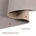 thumbnail image 4 of 60 in Auto Suede Headliner Fabric Roof Liner Composite Sponge Foam Backing Fabric Upholstery Panel Repair Replacement Renovation, Khaki, 4 of 7