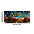 thumbnail image 2 of Large Festive Christmas Background for Holiday Parties and Santa Photography 7x16 Ft Garage Door Banner, 2 of 6