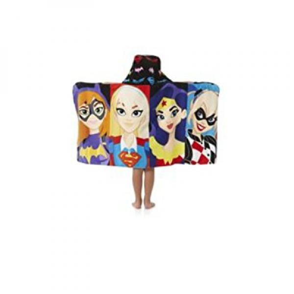 superhero hooded towel