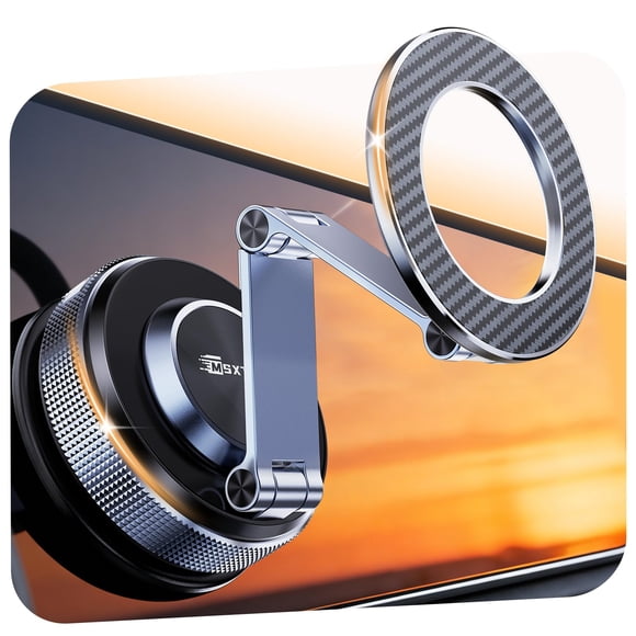 Soporte para teléfono de coche MSXTTLY Tesla Magnetic 360° para iPhone
