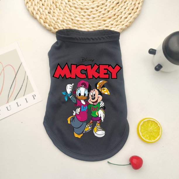 Chaleco Para Perros Nuevo Mini Mediano Grande Perro Algodón Mickey Minnie Tank Top Productos Para Mascotas Ropa Gao Jiahui unisex