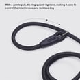 thumbnail image 3 of Visland Strong Slip Lead Dog Leash Adjustable Loop High-density Nylon Braided Rope Vibrant Color Training Leash for Large Medium Small Dogs, 3 of 8