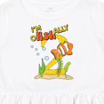 thumbnail image 4 of Inktastic I'm O-fish-ally Two Cute Clownfish Second Birthday Girls Toddler Dress, 4 of 5