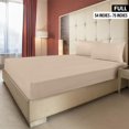 thumbnail image 2 of Sábana ajustable Utopia Bedding, tamaño completo, de microfibra beige, 2 of 6