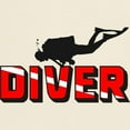 thumbnail image 3 of CafePress - Diver Light T Shirt - Men's Classic Graphic T-Shirt, 3 of 4