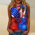 thumbnail image 2 of VerPetridure Women 4th of July Patriotic Tank Tops USA Flag American Independence Day Shirts Memorial Day Tops, 2 of 5