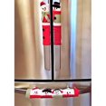 thumbnail image 1 of 3 Piece Festive Holiday Snowman Kitchen Appliance Handle Covers, 1 of 2