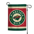 thumbnail image 2 of WinCraft Minnesota Wild 12'' x 18'' Double-Sided Garden Flag, 2 of 3
