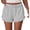 Striped Black White, variant on PRETTYGARDEN Womens Boxer Shorts Y2K Ruffle Shorts Summer Spring Lounge Striped Casual Beach Bottoms Pockets