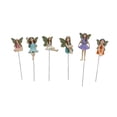 thumbnail image 2 of 6 piezas Figuras de duendes en miniatura, estatuas de ángeles pequeños Figura Signos de jardín accesorios para jardín de hadas para de patio, 2 of 8