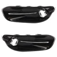 thumbnail image 2 of New Front Left and Front Right Fog Light Trim Compatible With Dodge Dart SXT Sport 4 Cyl 2.0L Dart Rallye 4 Cyl 2.0L 2013-2016 By CH1038140 CH1039140 68163975AB 68163974AB, 2 of 2