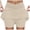 Khaki, variant on Womens Skorts with Pockets Tummy Control Plus Size Skorts for Women High Waist Athletic Sports Pants Skirt Casual (Black, M)