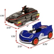 sonic all stars racing pull back action sonic and shadow