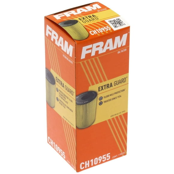 Filtre à huile CH10955 Extra Guard de FRAM Protection prouvée jusqu’à 8 000 km