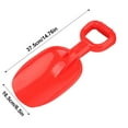 thumbnail image 4 of Heavy Duty Red Plastic Beach Shovel Sand Digging Scoop With Handle Sturdy Tool For Beach Sandbox Digging, 4 of 4