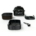 thumbnail image 2 of Ninja® Foodi™ Smart 5-in-1 Indoor Grill with 4-Quart Air Fryer, Roast, Bake, Dehydrate, and Smart Cook System, LG451BK, 2 of 9