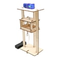 thumbnail image 1 of El Elevador De Madera Juega El Principio De La Función De Los Kits Educativos Del Juguete De La Ciencia De La Ciencia Sunnimix Ascensor eléctrico, 1 of 8