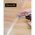 thumbnail image 3 of Clear Frosted Floor Mat, PVC Durable Anti-Scratch Floor Mat (28"x 36"), 3 of 13