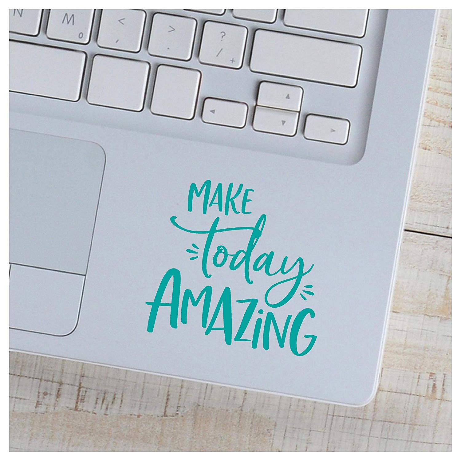 Make Today Amazing Motivational Vinyl Lettering Wall Decal Sticker (3.5 ...