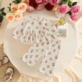 thumbnail image 2 of Linfrsh Toddler Girls Little Girls Fall Clothes Toddler Outfit Girl Sweatshirt Pants Winter Outfit Toddler Girl Outfit for 1t 2t 3t 4t 5t 6t(Beige,18-24 Months), 2 of 5