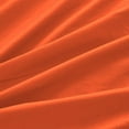 thumbnail image 7 of DNG Creations 5 Piece Vintage Ruffle Duvet Cover 100% Egyptian Cotton, 800 Threads Count - With Zipper & Corner Ties ( Oversized King - Solid Orange ), 7 of 7
