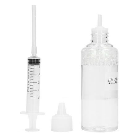 

Printhead Cleaning Fluid 100ml Ink Cleaning Solution Clean Performance With Syringe For Printers
