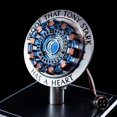 thumbnail image 2 of Figura de Avengers Iron Man Mk1 Arc Reactor Tony Stark Heart Of Mark, modelo de luz LED, superhéroe 1:1, juguetes de cosplay, lámpara de pecho, regalo para niños, 2 of 5
