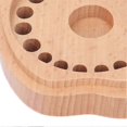 thumbnail image 5 of 2024 Wooden Portable Teeth Storage Box Children Kid Baby Tooth Box Organizer Keepsake Gift, 5 of 5