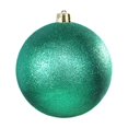 thumbnail image 2 of HomeDM Christmas Balls Ornaments for Xmas Tree, 6" Hanging Ornaments Shatterproof Plastic Balls for Xmas Tree Party Home Holiday Decor, 1PC Green, 2 of 6