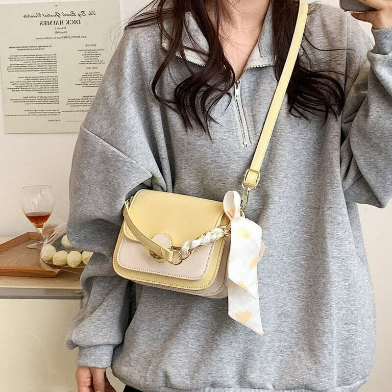 Sling bag with scarf sale